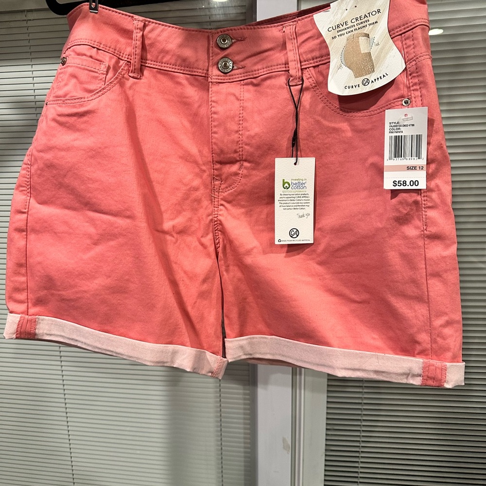 Coral shorts